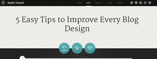 Web design content